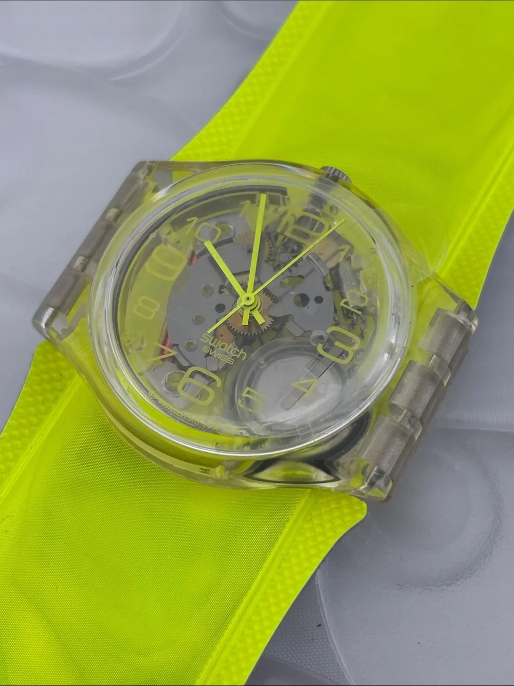 Swatch Watch - GK348 - YELLOW SPRING